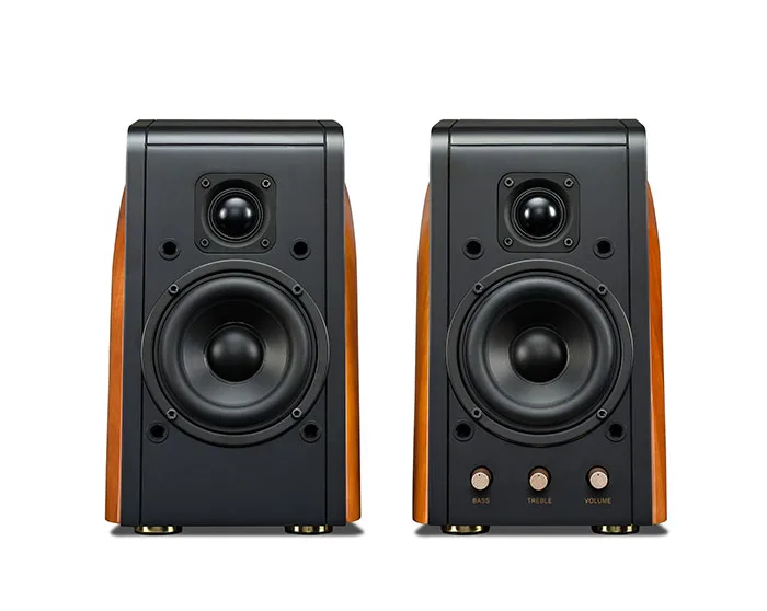 HiViM240 Swans Multimedia 2.0 Active Bookshelf Speakers  2way 4th-order active vented speaker system 4mid-bass driver