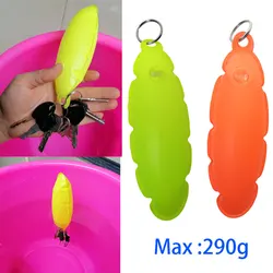 Inflatable Buoy Floating Key Chain Buoyant Keychain With Marine Grade Split Ring For Swimming Surfing Boating Fishing Sailing
