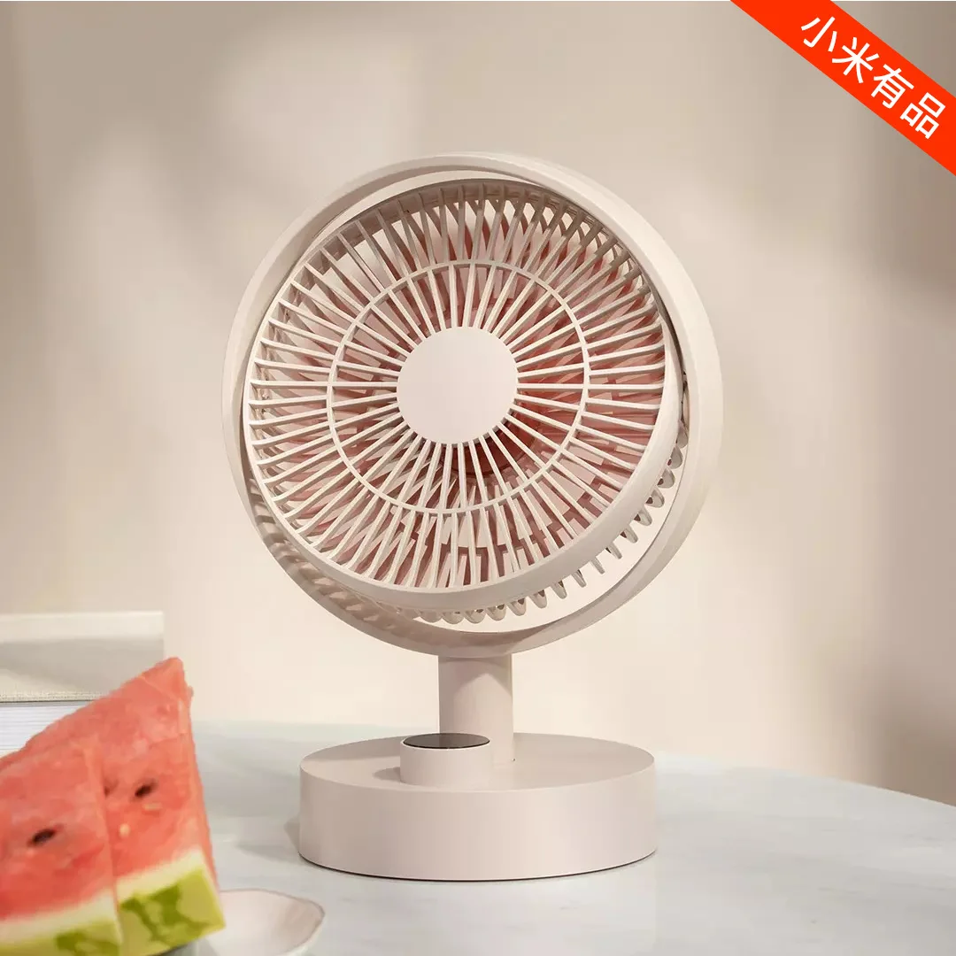 

Desktop Digital Display Shaking head Fan Mini electric fan for Office Bedroom Student Hand held Office Dormitory USB Charging Sm