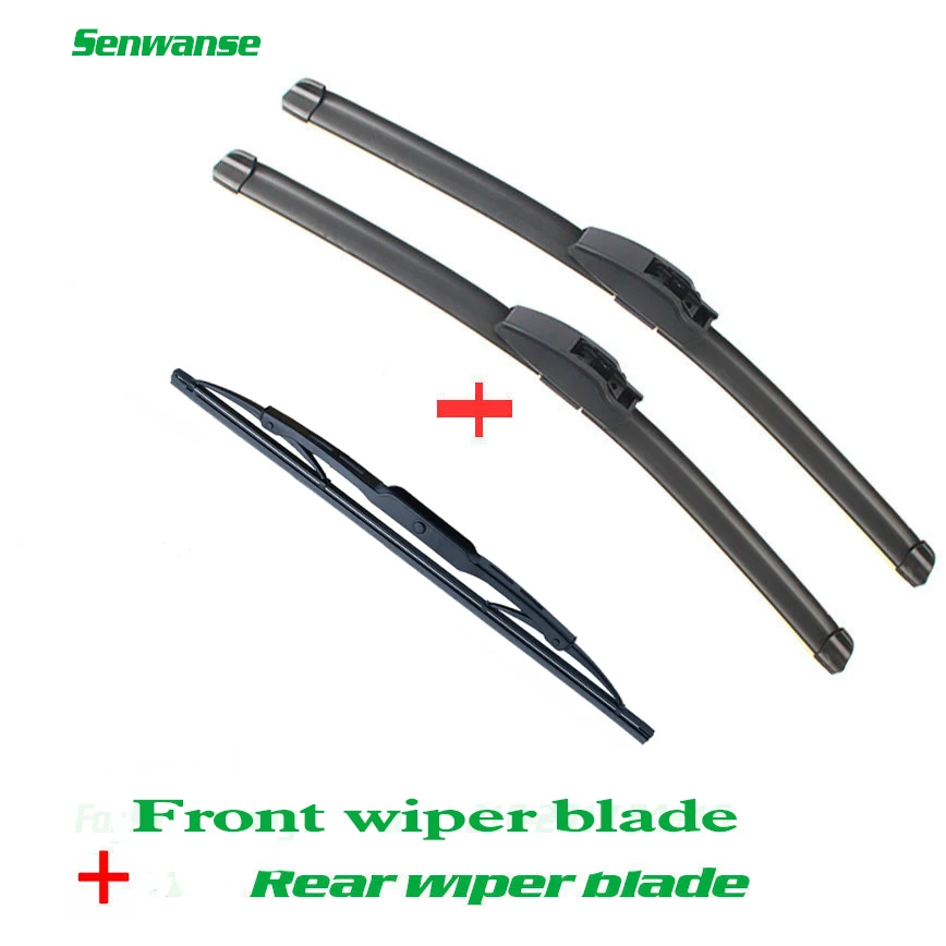 

Senwanse Front and Rear Wiper Blades For KIA Sportage 2005-2009 high quality Windshield Windscreen Wiper 24"+16"+13"