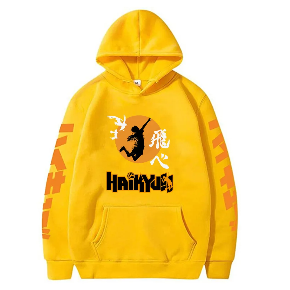 Hot Men‘s Hoodies Anime haikyuu Sweatshirts Print Fleece Men/Women Pullovers Sudaderas Hombre Hoodie Man Hoody