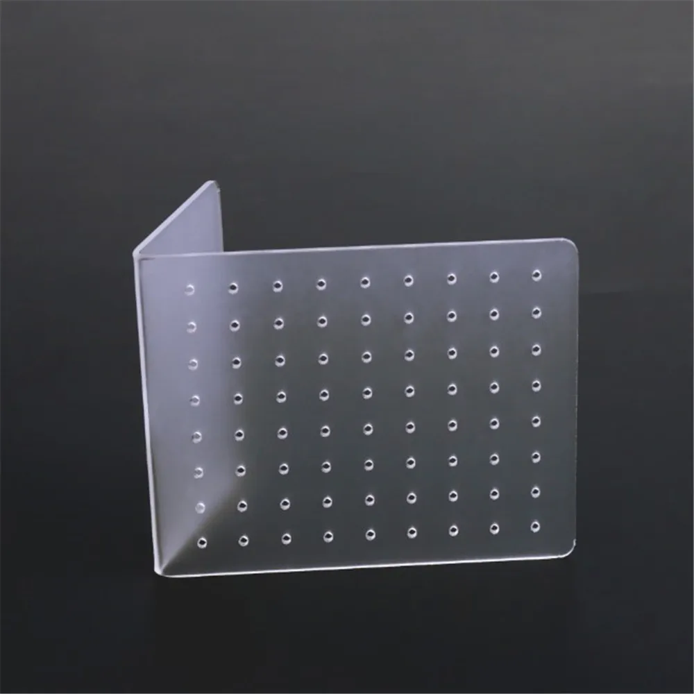 72 Holes Showcase Rack Jewelry Plastic Earring Board Holder Ear Studs Display Stand For Women Ear Studs Storage Rack Storage