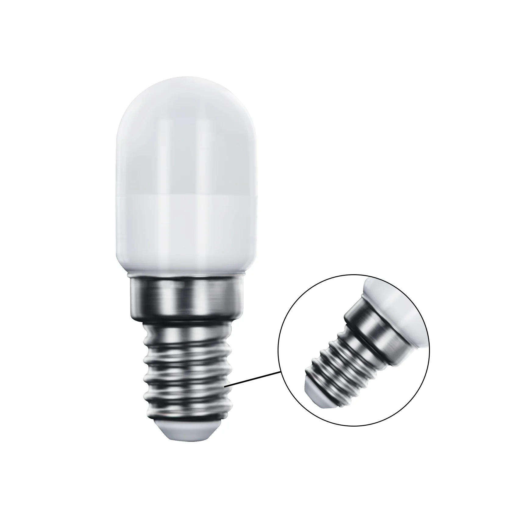 Fridge Lamp Perfume Mini Led bulb E14 1.5w 230v White light is suitable for refrigerators, range hoods and electrical lighting