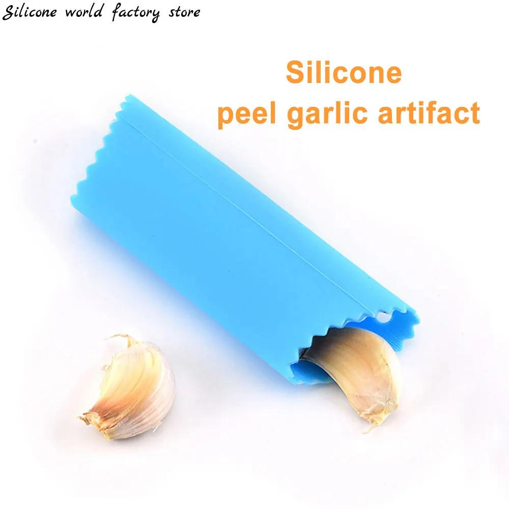 

Silicone world Silicone Garlic Peeler Garlic Roller Stripper Silicone Garlic Peeling Tube Roll Tube Garlic Tools Kitchen Gadge