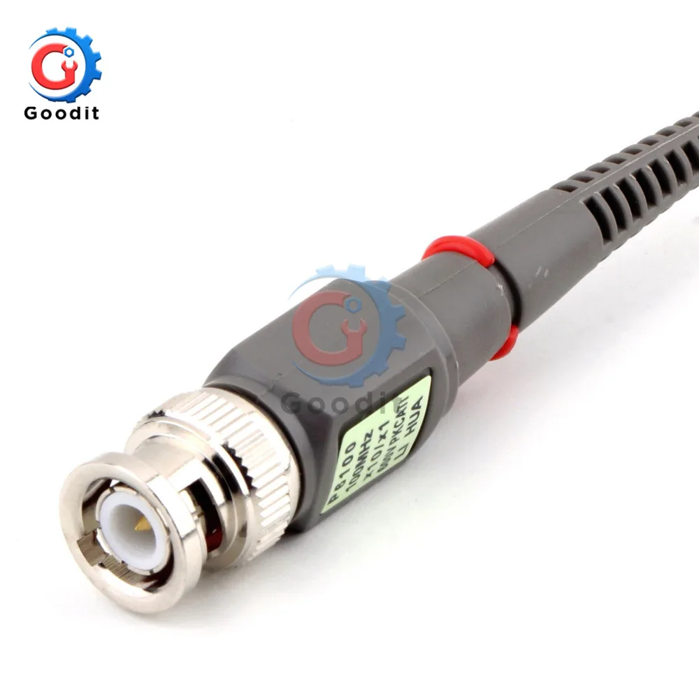 Oscilloscope Probe Kit 1 Set High Quality P6100 Oscilloscope Probe DC-100MHz Scope Clip Probe 100MHz Oscilloscope Clip