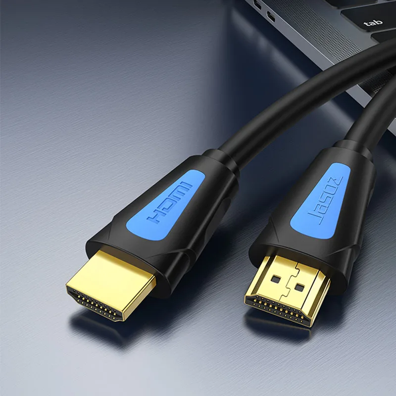 Jasoz kabel HDMI 4K/60Hz HDMI kabel splittera dla Xiaomi Mi Box HDMI 2.0 kabel Audio przełącznik Splitter do Tv, pudełko PS4 HDMI kabel 5m