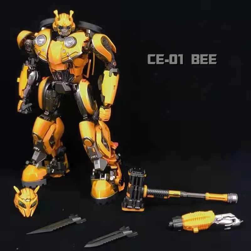 CE Transformation CE01 CE-01 Yellow Bee Oversize Alloy Part Beetle Oversize Movie Series KO Action Figure Robot Gifts Toys