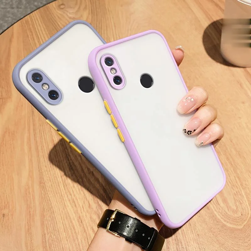 Candy Colors CASE For Xiaomi Mi 8 Matte Luxury Silicone Ultra Thin Cartoon Case For Xiaomi Mi 8 Shockproof Protector Back Cover