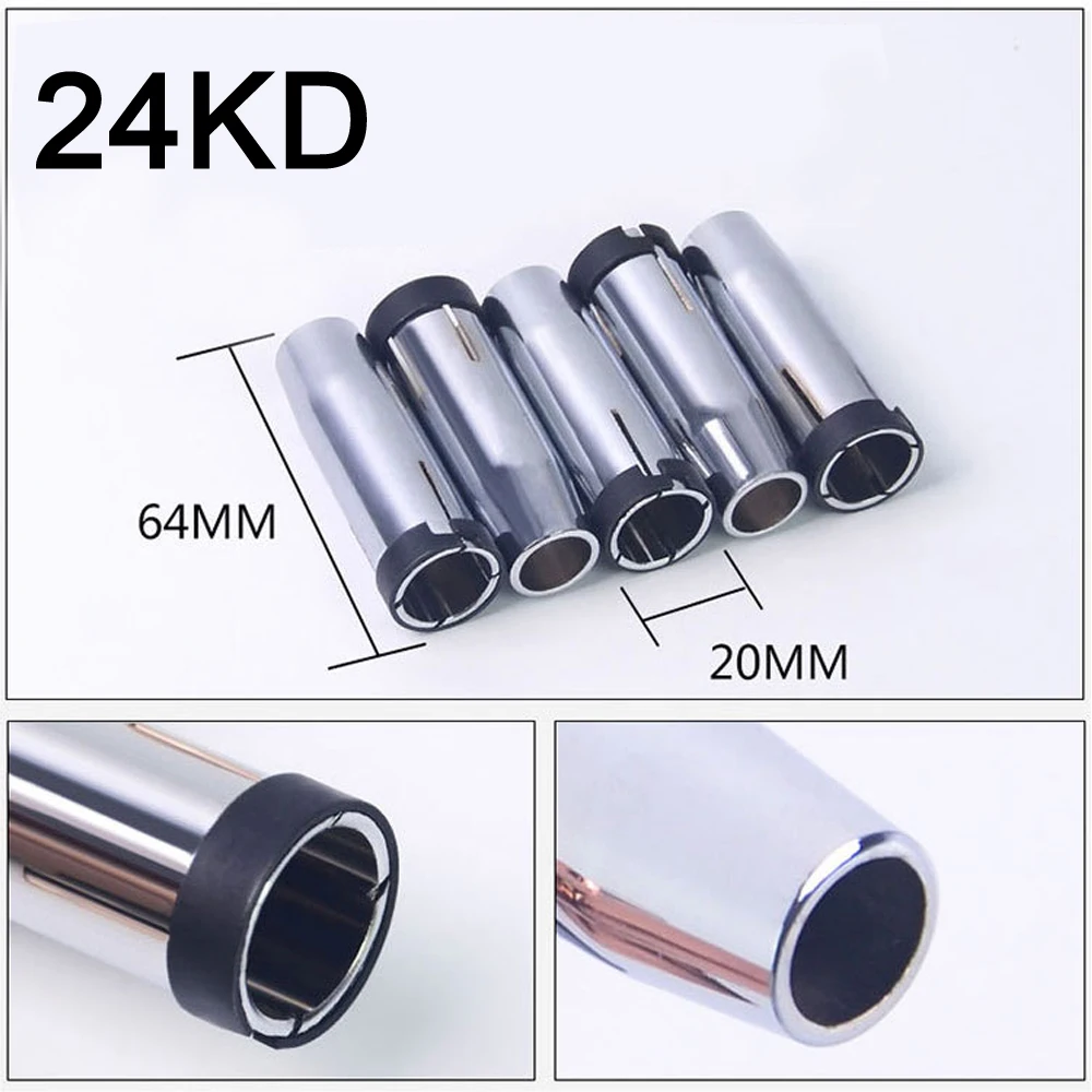 5/10PCS 15AK/24KD/36KD Gas Nozzle Euro Style MIG Welding Gun Tip Nozzle Shield Cup For MB-15AK MB-24KD MB-36KD MIG Welding Torch