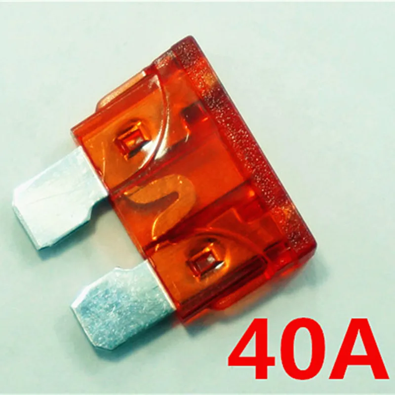 (20 pcs/lot) 40A / 32V Car Vehicle Auto Medium Blade ATO Fuse, 40 Amp, Automotive Fuse.