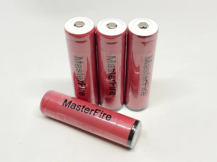 الجملة MasterFire الأصلي سانيو المحمية UR18650FM 2600mah 18650 3.7 فولت قابلة للشحن خلية بطارية ليثيوم مصباح يدوي مع PCB