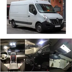 LED interior lighting complete set For Renault Master III panel van Megane II CC Megane III CC