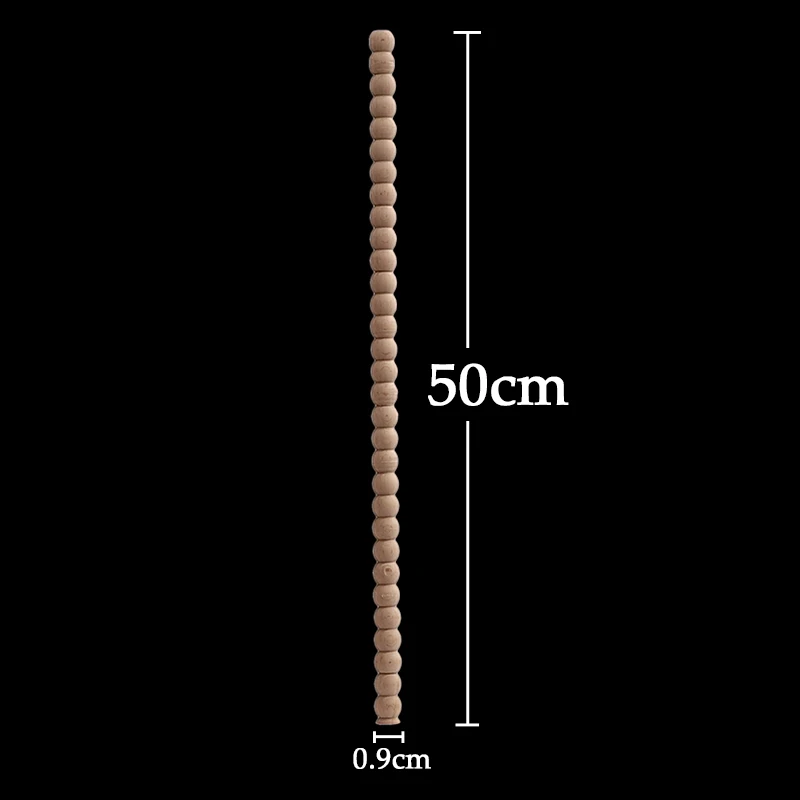 Houten beeldjes Houten applique Houten sticker Onlay Houtsnijwerk Lijnen Gesneden Prachtige natuurlijke lange houten meubels Decor Lijnen Stra - afbeelding 1