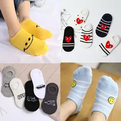 New Children's Socks Children's Spring and Summer No-Show Socks Cartoon Hidden Sock Cotton kids ankle Socks