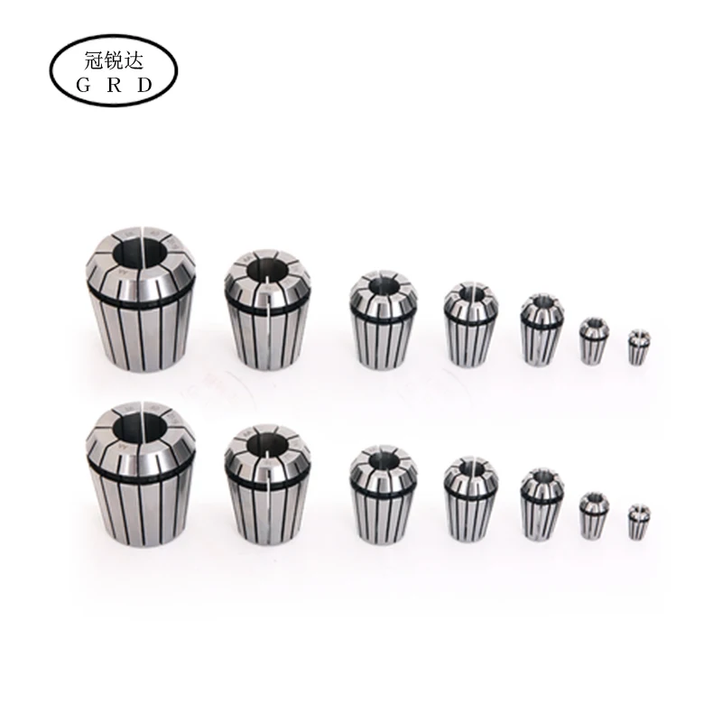 ER20 collet range 1mm 2mm 3mm 4mm 5mm 6mm 7mm 8mm 9mm 10mm 12mm 13mm 3.175mm 12.7mm 3/8 1/2 er20 chuck for cnc lathe tool holder