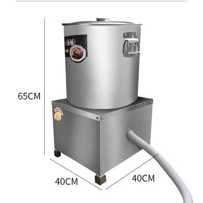 Commercial Salad Spinner น้ําผัก Oil Spinning Dehydration Machine