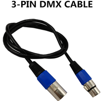 3-PIN DMX cable, (2M,3M,4M,5M,6M,7M,8M,9M,10M,12M,15M ) LED PAR stage lights dmx signal line dj equipment 100% new