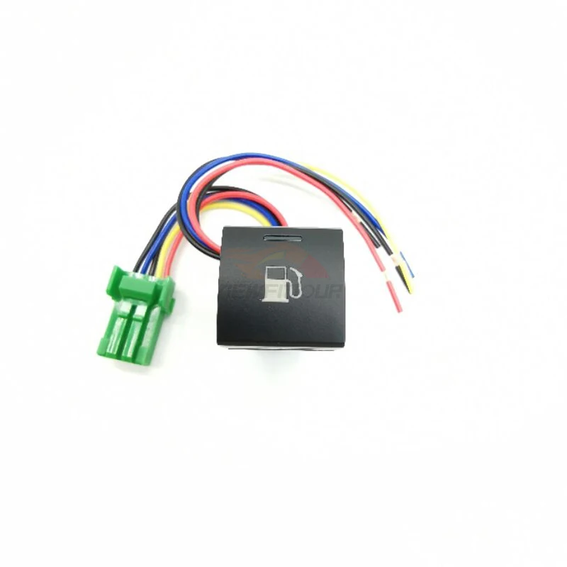 Blue LED Fuel Flap Opening Front Camera View Push Button Switch For Toyota Camry Land Cruiser Prado 150 2020 Corolla Altis