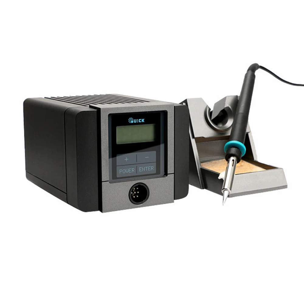 LCD Digital Display Intelligent Lead-free Soldering Station QUICK TS1100 Intelligent 90W Electric Soldering Iron