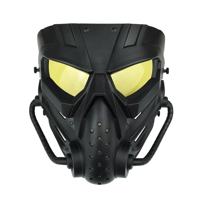 Máscara facial táctica Airsoft, Cráneo, juegos de Paintball, CS, campo, máscara de cara completa, caza, militar, ciclismo, protección para la cabeza