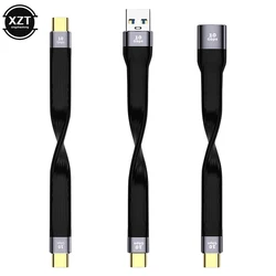High Quality 10Gb QC4 USB Hard Disk Otg Charging Treasure Type C for Tablet Laptop Mobile Phone Data PD Fast Charging Cable