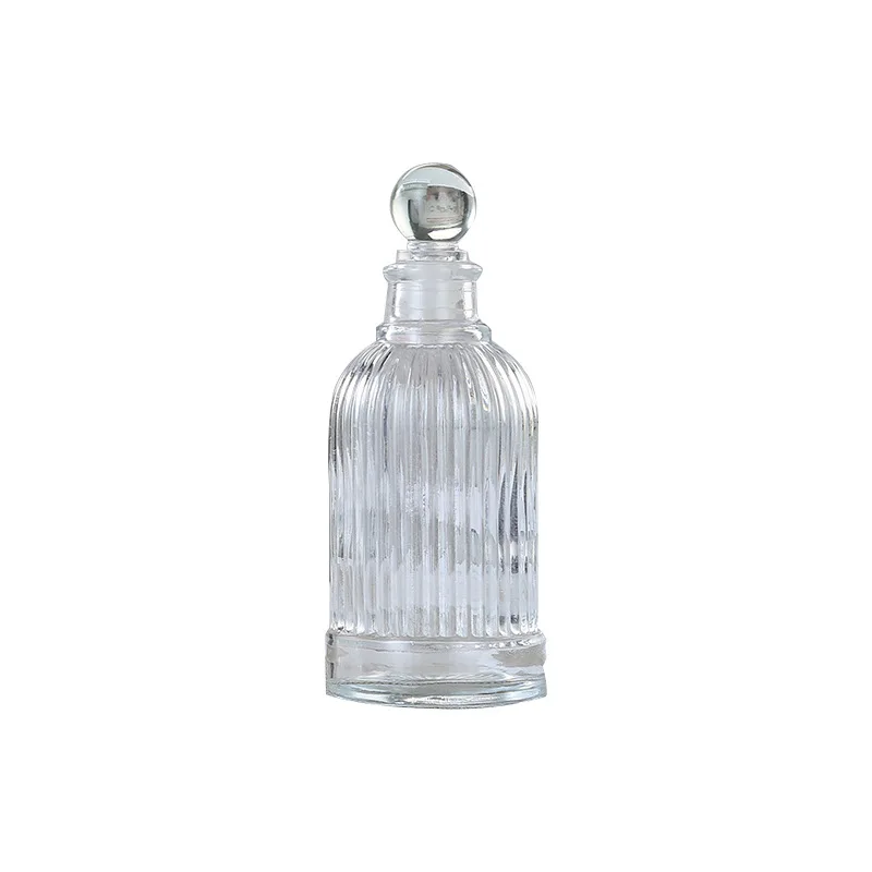 50ml/100ml/150ml Vertical stripe Fragrance Empty Bottles Essential Oil Diffuser Bottles Aroma Bottles Perfume Diffuser Sticks