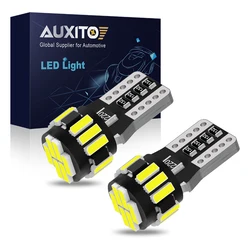 2Pcs AUXITO 12V W5W LED Car Light T10 Canbus No Error Parking Lights for Honda CRV Nissan Qashqai Skoda Qctavia A5 Interior Lamp