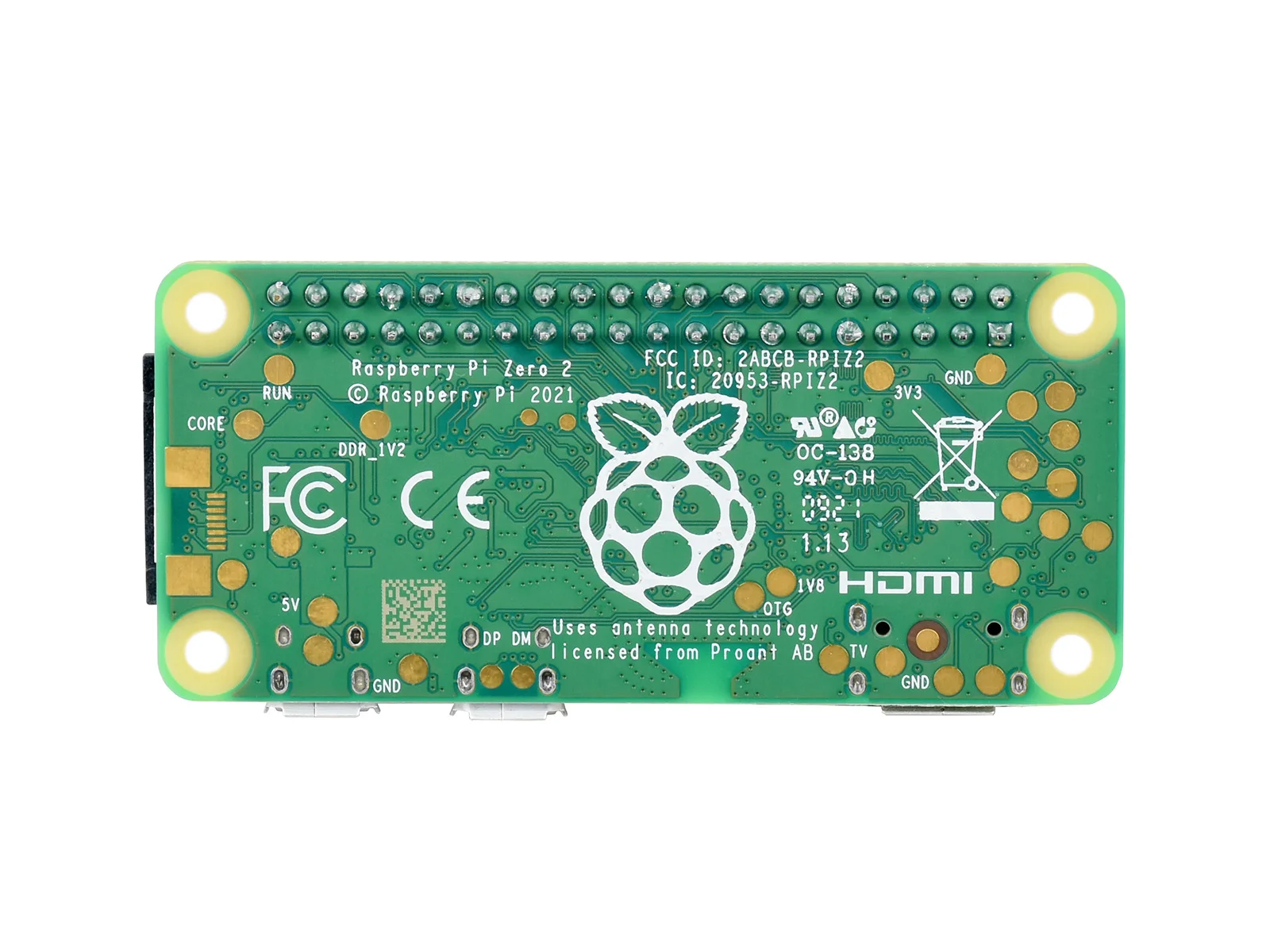 Imagem -03 - Waveshare Raspberry pi Zero w wh Whc Cinco Vezes Faster.1ghz Processador de Braço Quad-core Cortex-a53 Cpu Wifi Bluetooth 4.2 Ble