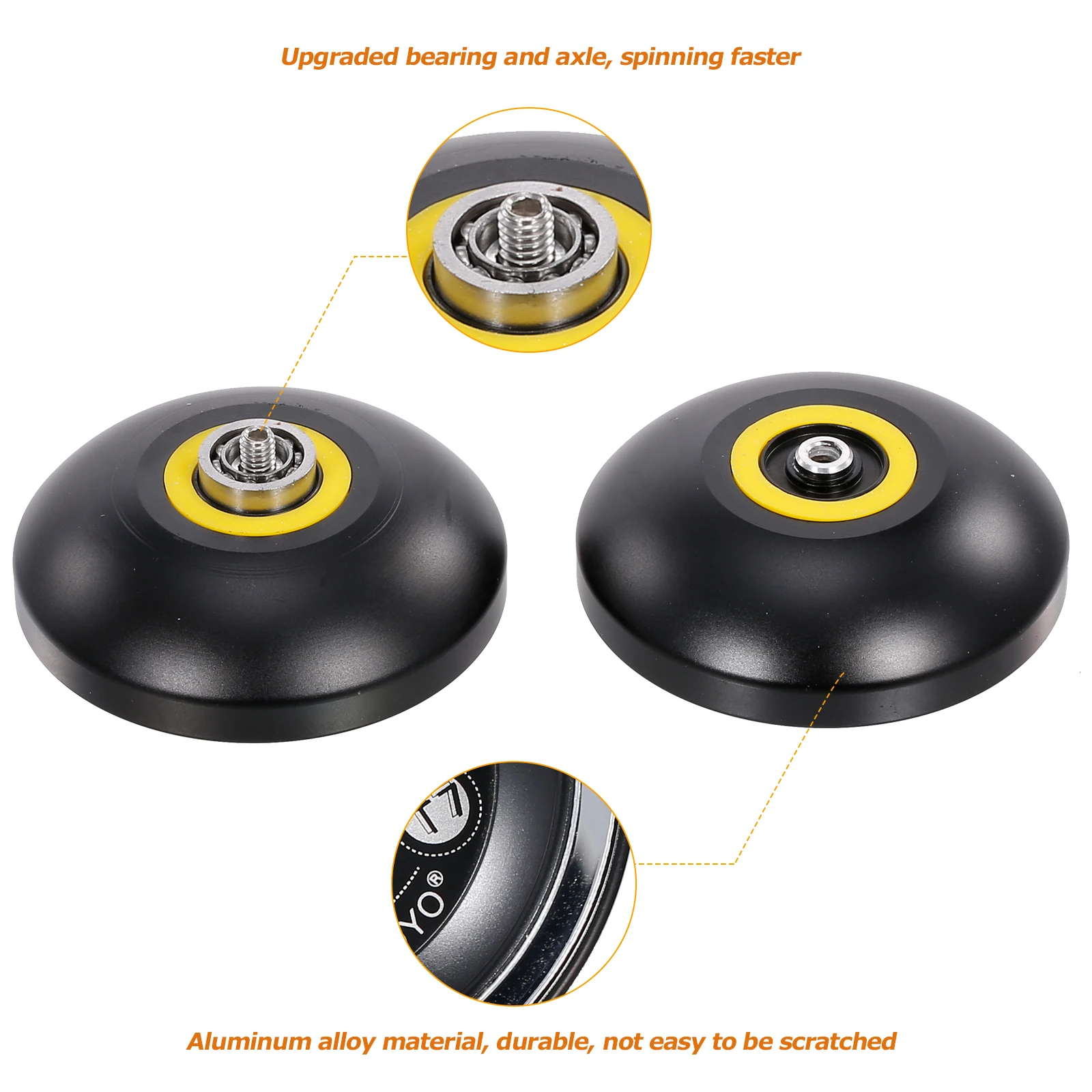 MagicYoyo T7/D3 Professional Responsive Yoyos Toys for Kids Beginner Yoyo with Narrow Bearing Steel Axle Aluminum Alloy/ABS Body