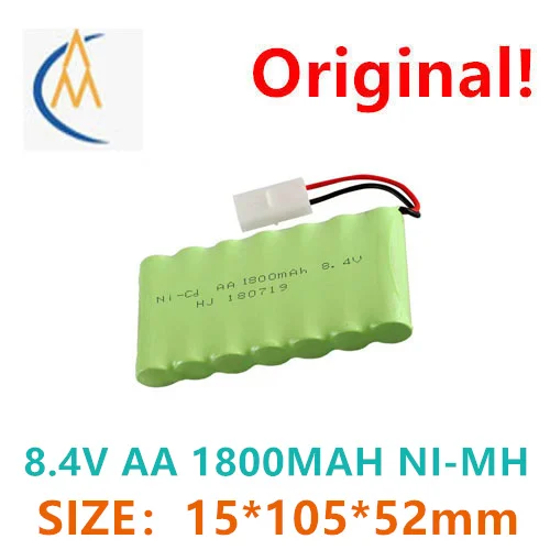 Factory sales 8.4v 1800mAh nickel cadmium battery pack aa5 rechargeable battery remote control electric toy lighting