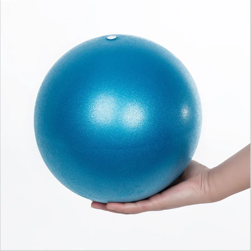 New Frosted Explosion-proof Small Mini Yoga Balloon 25cm Pilates Ball Inflatable Gymnastics  Fitness Ball