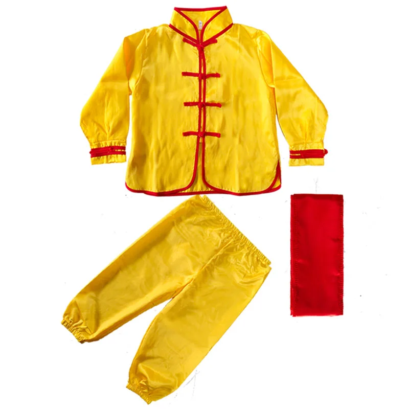 Adult kid Chinese traditional Wushu Costume clothing boys girls KungFu Suit Tai Chi Martial Art Uniform outfits custom logo