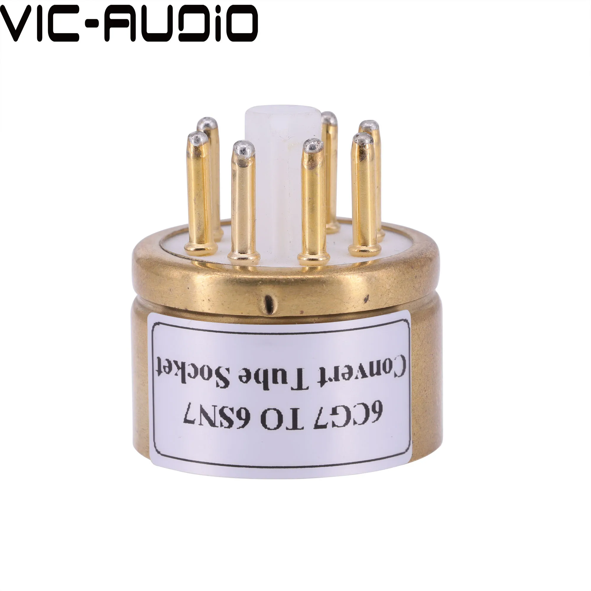 1PC 9Pin TO 8Pin Tube Socket 6FQ7 6CG7 TO 6SN7 6SL7 6N8P 6N9P Electron Tube DIY Audio Vintage Amplifier Converter Adapter Socket