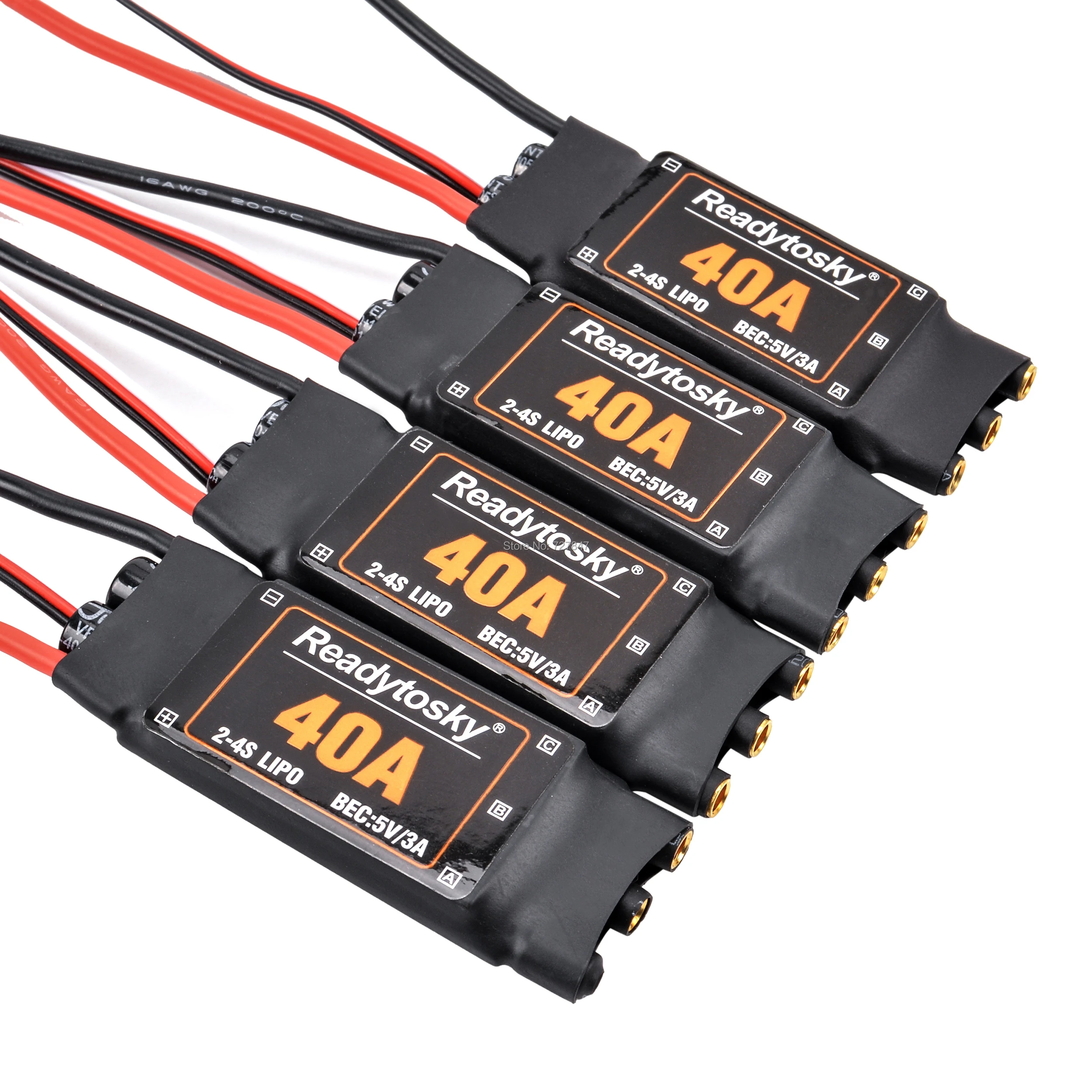 NEW 40A ESC 2-4S 5V/3A Brushless ESC Electronic Speed Controller For F450 S500 ZD550 RC Helicopter Quadcopter