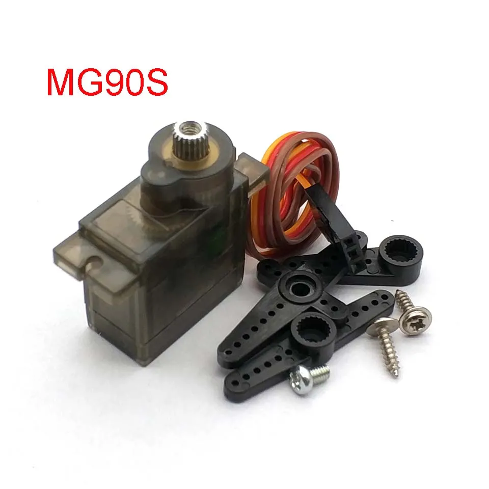 MG90S Micro Metal Gear High Speed 9g Servo For RC Helicopter Plane Car Boat