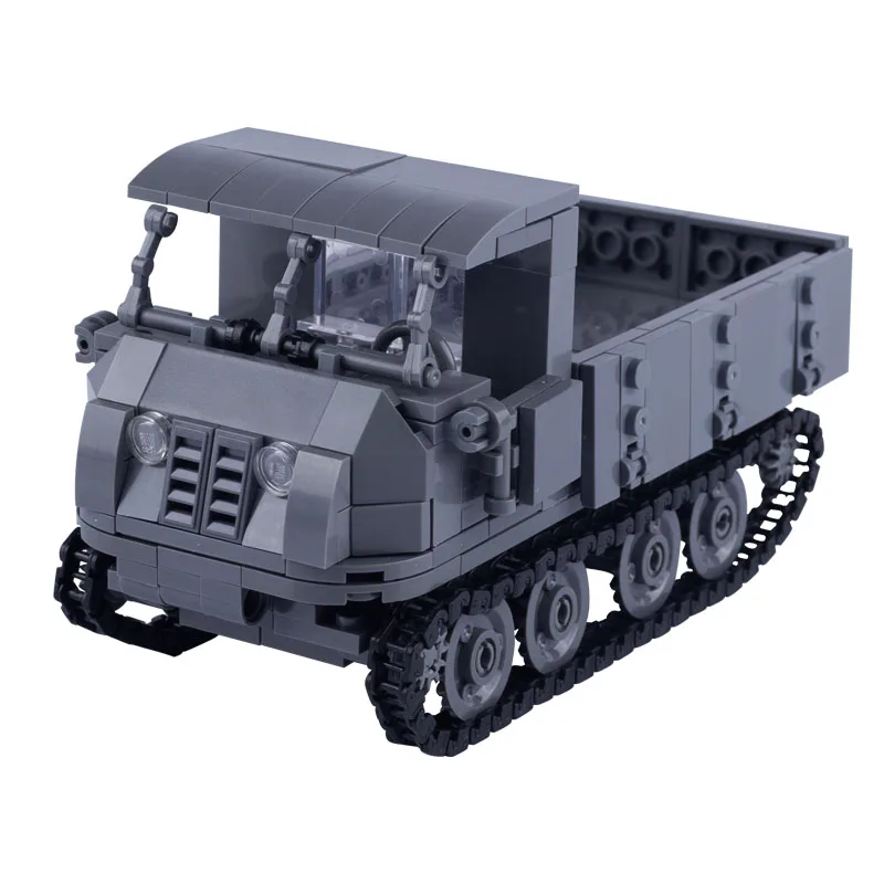 MOC WW2 Germany Military Cannon Weapon Building Block Army Parts Soldier Figures Accessories Gun Tank Arms Bricks Children Toys