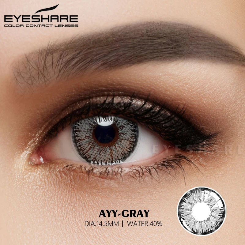 EYESHARE Color Contact Lenses For Eye One Pair Anime Cosplay Colored Lenses Blue Red Halloween Lenses Contact Lens Beauty Makeup