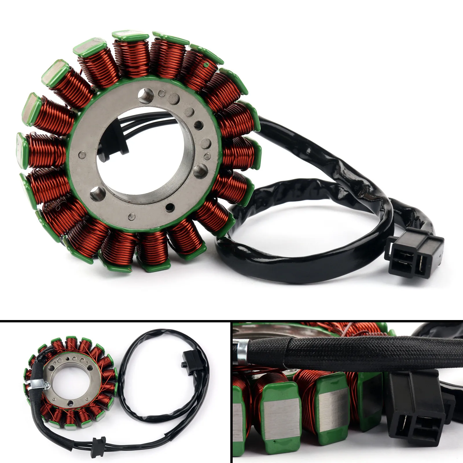 Artudatech Generator Stator Coil For Kawasaki Ninja ZX-6R ZX6R 1995-1997 ZZR600 ZX600 ZZR ZX 600 1990-2005