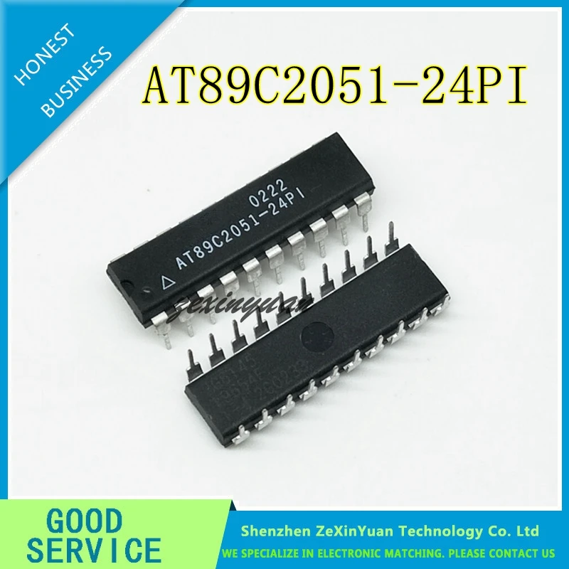 

10PCS -50PCS AT89C2051-24PI AT89C2051-24 AT89C2051 DIP-20