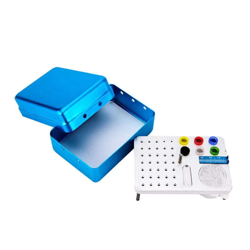 

Multi-Function Autoclave Sterilizer Case Burs Holder Disinfection Endo Files Holder Gutta Percha Box For 35 Holes Dental Clinic