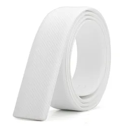 Headless Belt Pin Buckle Men's Belt Body Men's Fashion Pants Strip Men Belts Luxury Brand 3.3cm