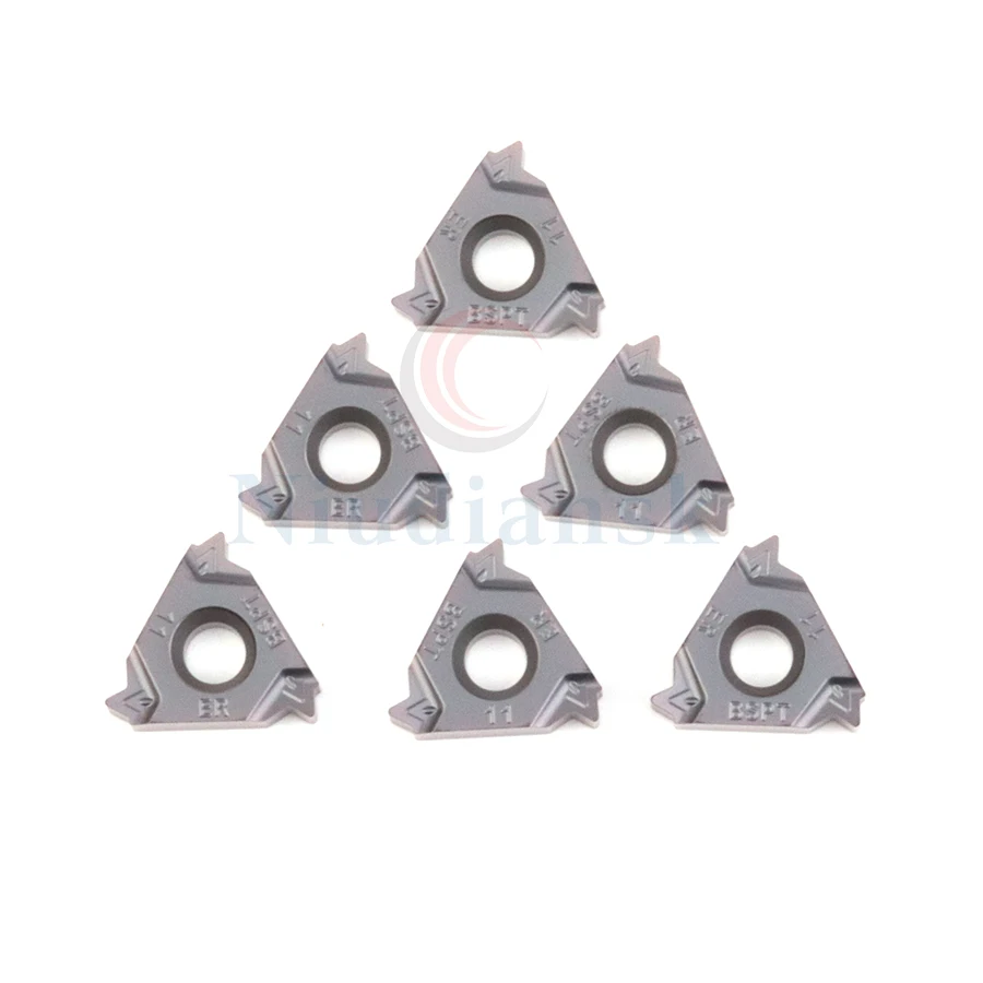 16ER 16IR 11BSPT 14BSPT 19BSPT Thread turning insert For cutting steel and stainless steel High-quality coating processing blade