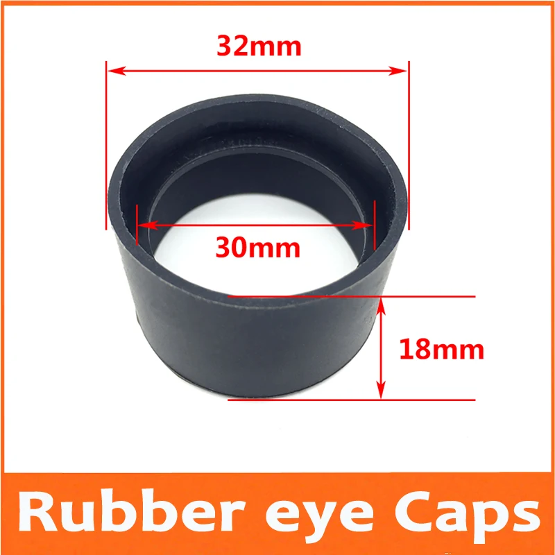 29-30Mm Diameter Rubber Oog Bewakers Eyeshade Cilinder Eye Shield Caps Voor Biologische Microscoop Telescoop Monoculaire Verrekijker