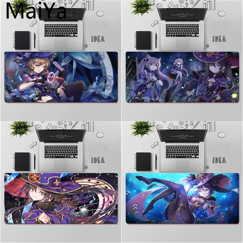 

Maiya Top Quality Genshin Impact Mona Unique Desktop Pad Game Mousepad Free Shipping Large Mouse Pad Keyboards Mat