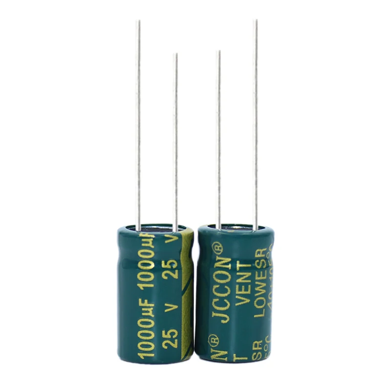 20pcs/lot high frequency low impedance 25v 1000uf 8*16MM aluminum electrolytic capacitor 1000uf 25v 25V1000uf 20%