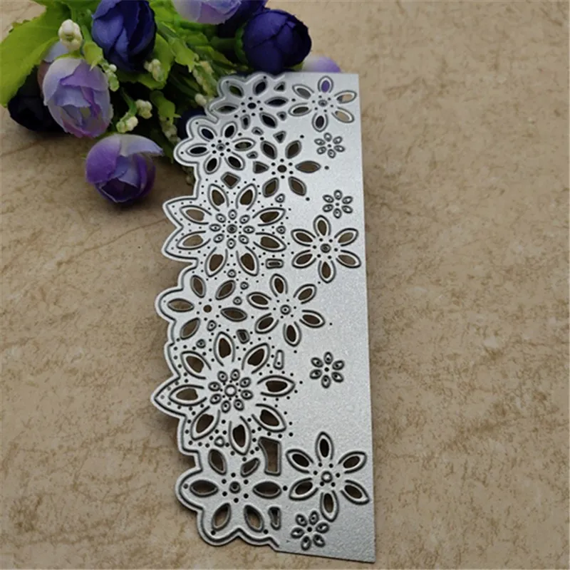 Lace flower Metal Cutting die keychain shaker Heart Paper Key Chain Scrapbook Paper Craft Card Punch Art Knife Cutter