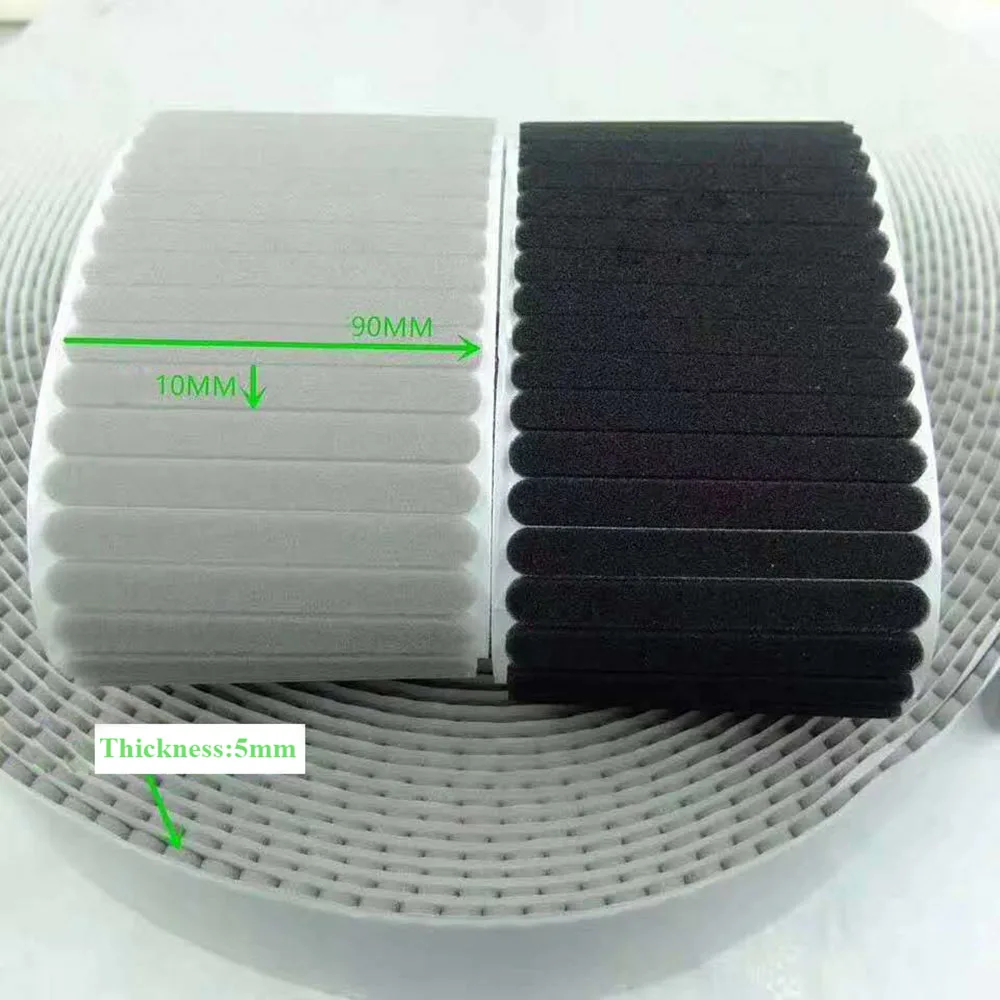 100 pezzi/set maschere spugna striscia microfibra schiuma antiappannamento ponte nasale protezione autoadesiva cuscinetti in spugna