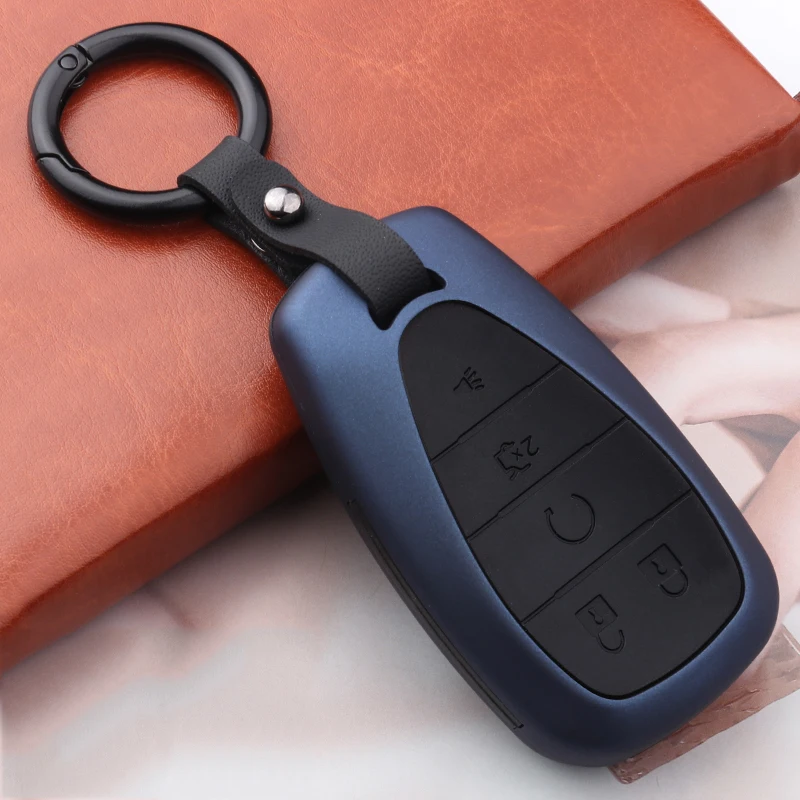 Silicone ABS Carbon fiber Car Smart Key Cover Case Bag For Chevrolet Malibu Equinox Cruze Camaro 2016 2017 2018 2019 Accessories