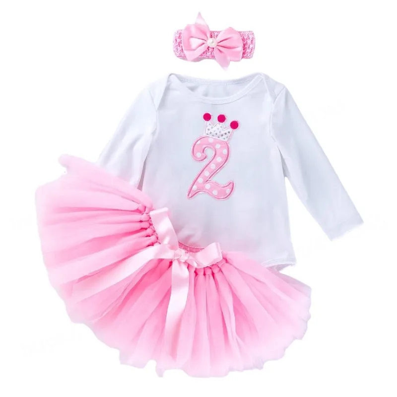 Vestidos de cumpleaños de 2 años para niñas, ropa para niños pequeños, trajes de cumpleaños, Navidad, Año Nuevo, vestidos de verano, vestidos de