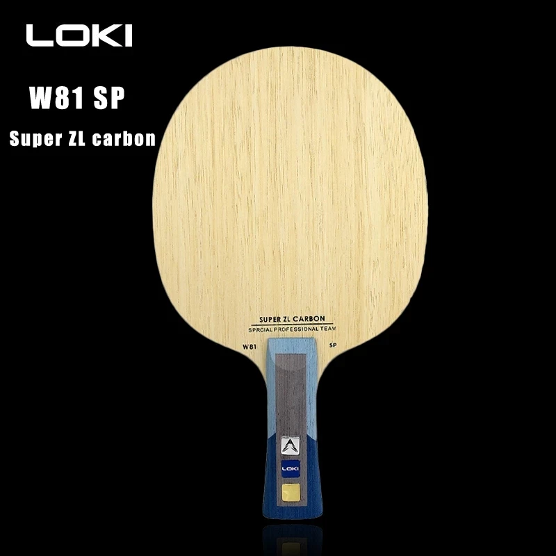 

LOKI W81 Super ZLC Table Tennis Blade Inner Layer Aramid Carbon Fiber Ping Pong Paddle Racket for Loop with Fast Attack